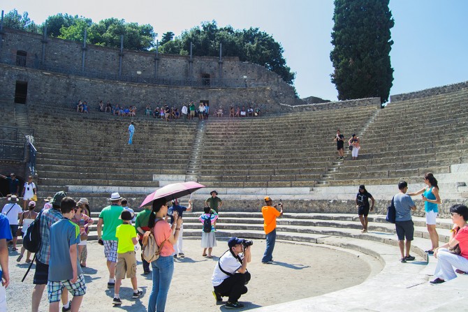 Teatro mayor de Pompeya