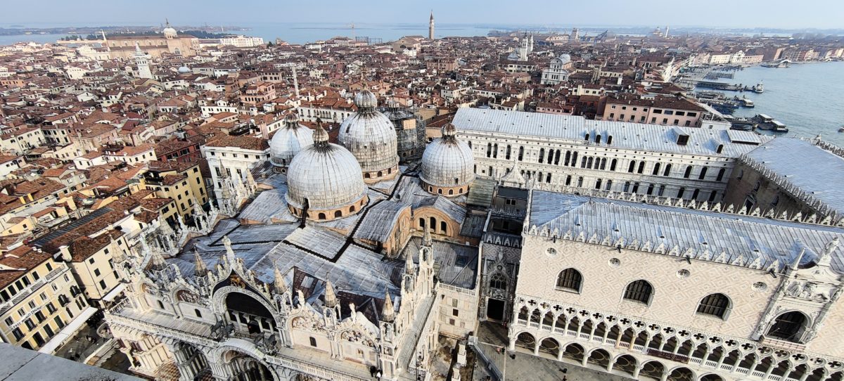 Basílica de San Marcos y Palacio Ducal desde el Campanille - Venecia en 3 días