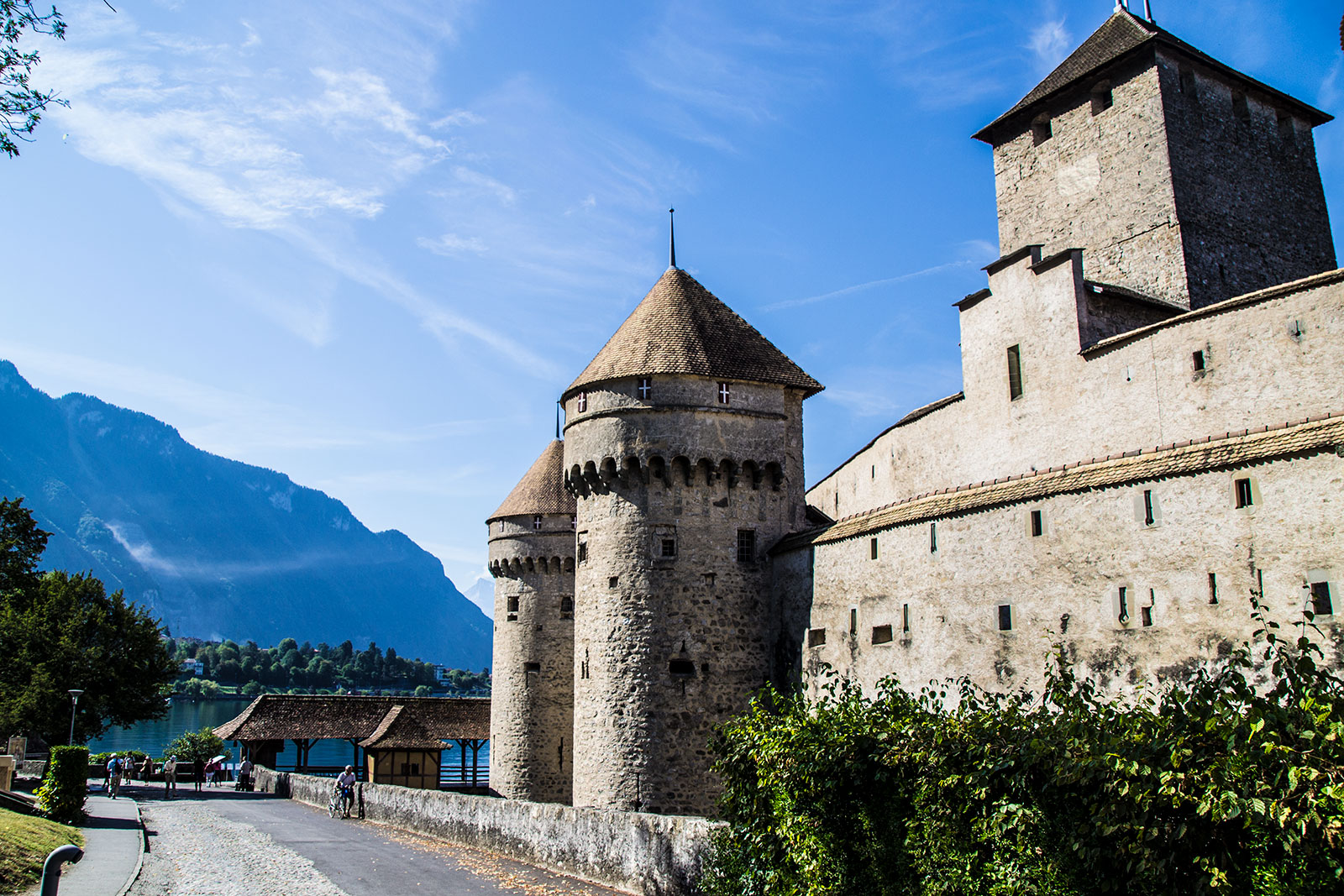 Castillo de Montreux - Montreux la joya del lago Lemán
