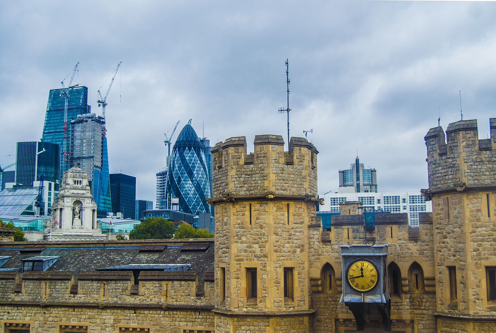 City de Londres desde la Torre de Londres – Cómo exprimir al máximo una London Pass de un día