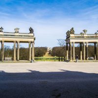 Columnatas y ruinas falsas en el Palacio de Sanssouci – día 3 en Berlín