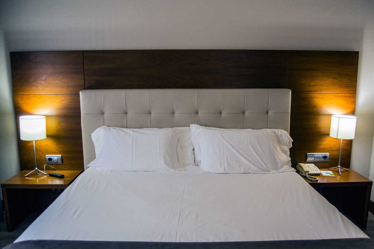 Comodísima cama Hotel Silken Amara Plaza – Fin de semana en San Sebastián