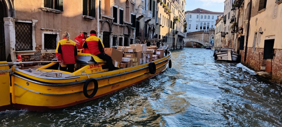 Empresas de paquetería en Venecia - Venecia en 3 días