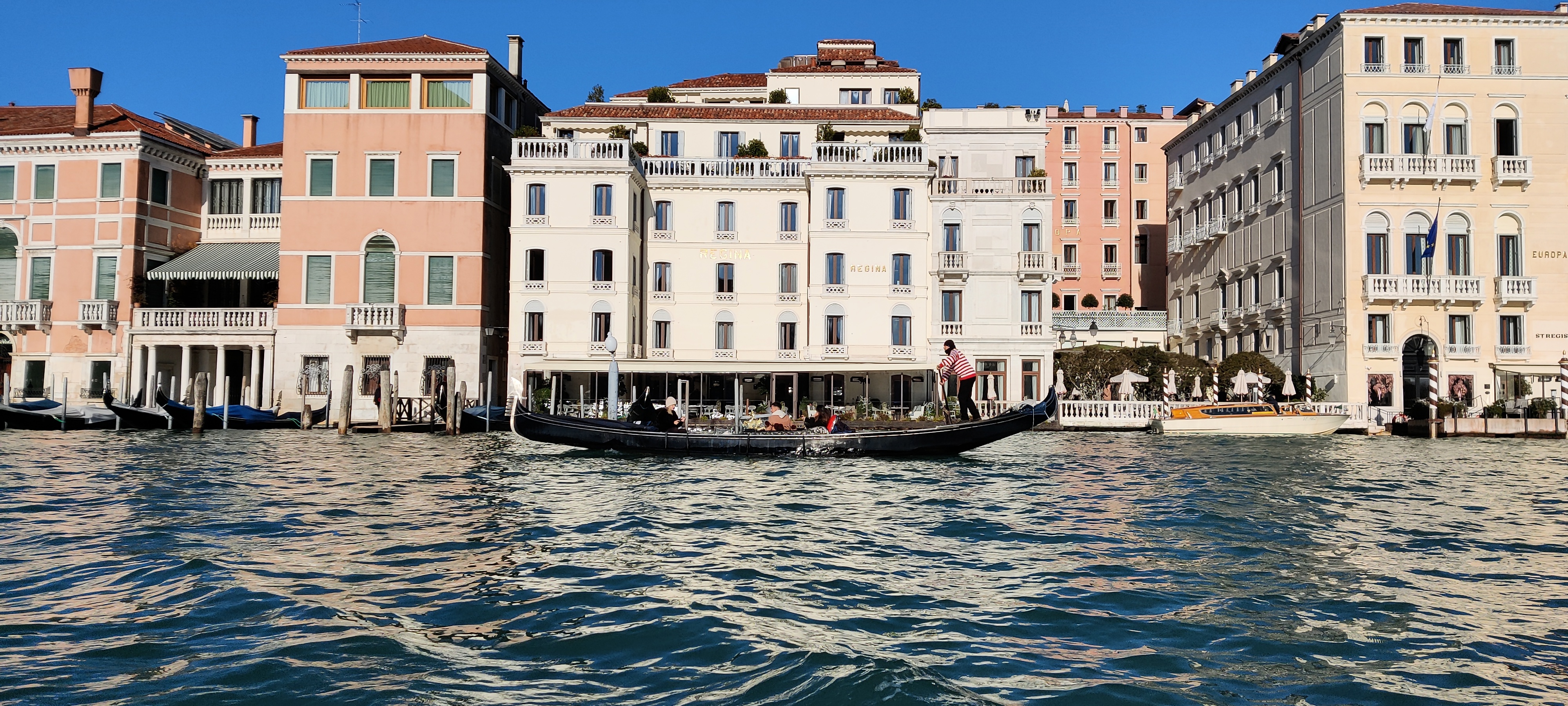 Gondolero en Venecia