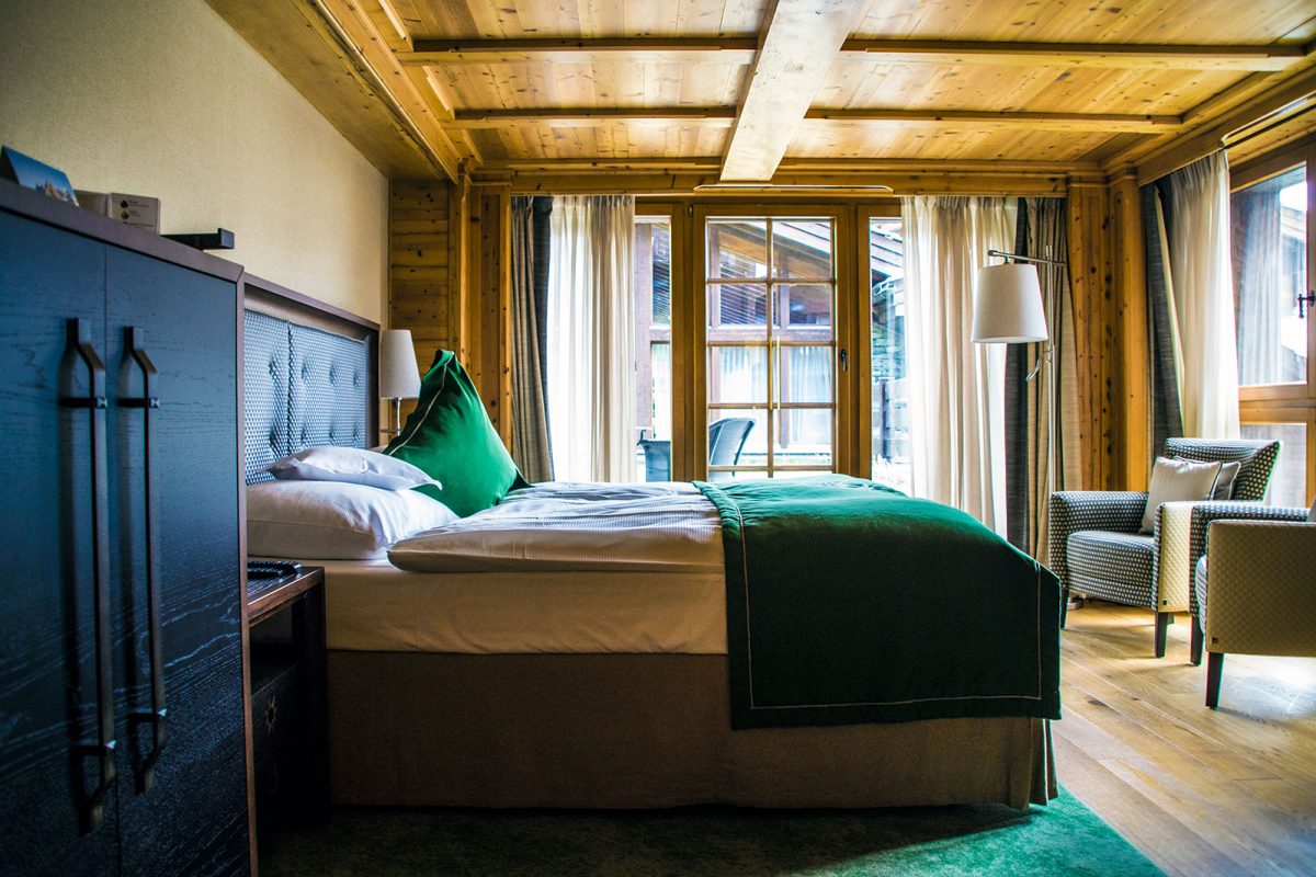 Habitación del Riffelalp Resort 2222m – Zermatt en dos días