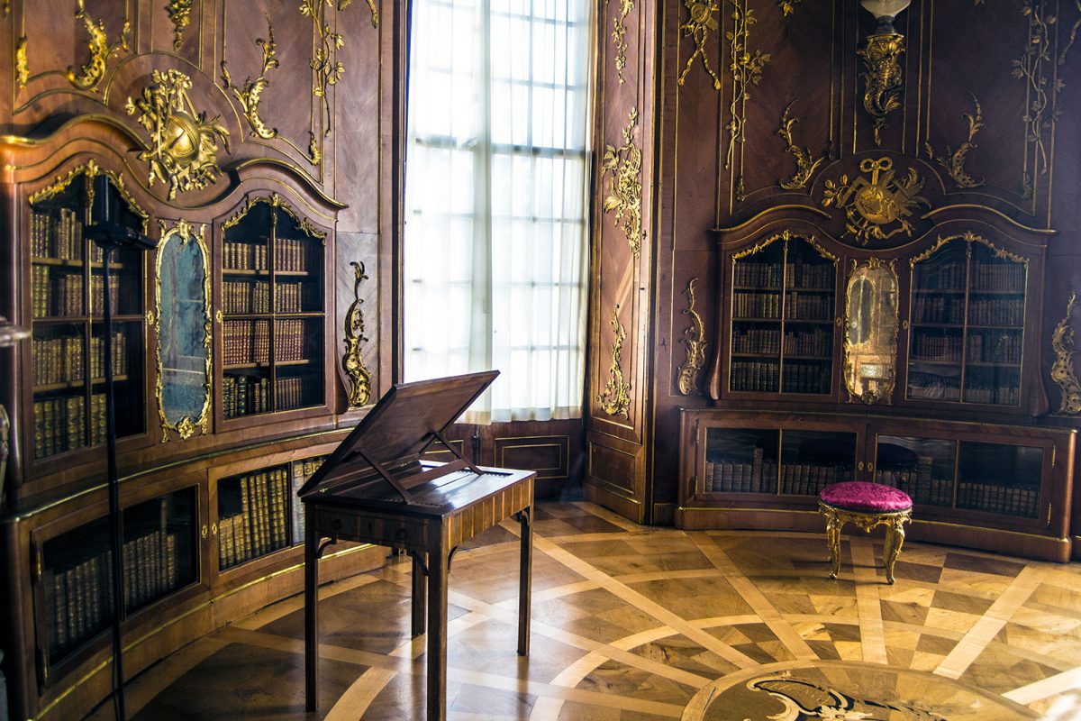 Interior del Palacio de Sanssouci - día 3 en Berlín