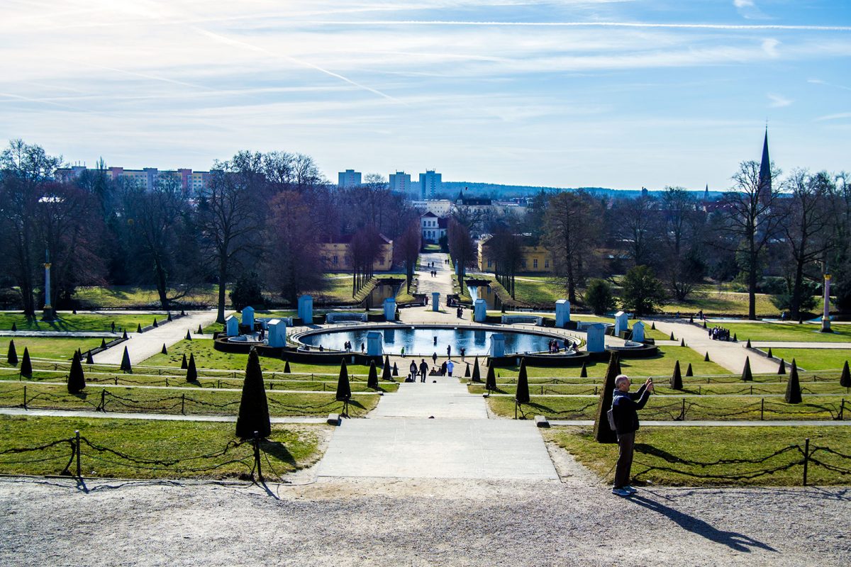 Jardines del Palacio de Sanssouci - día 3 en Berlín
