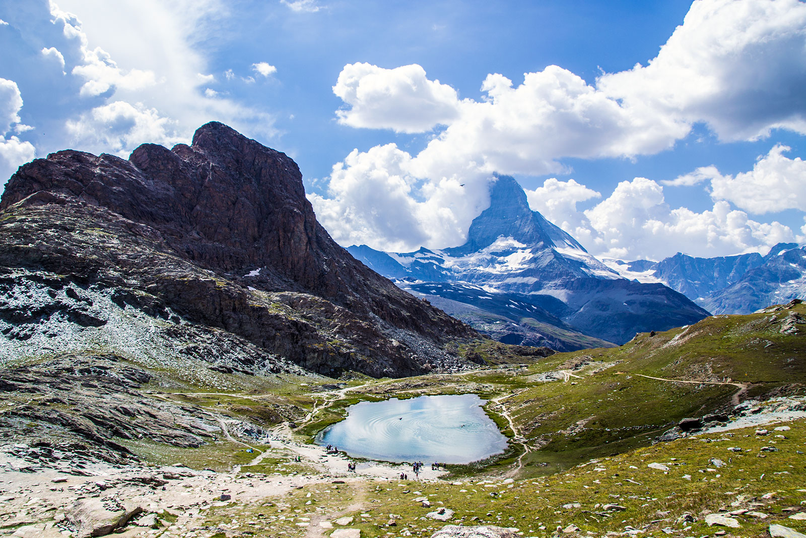 Lago Riffelsee y Matterhorn de fondo – Zermatt en dos días