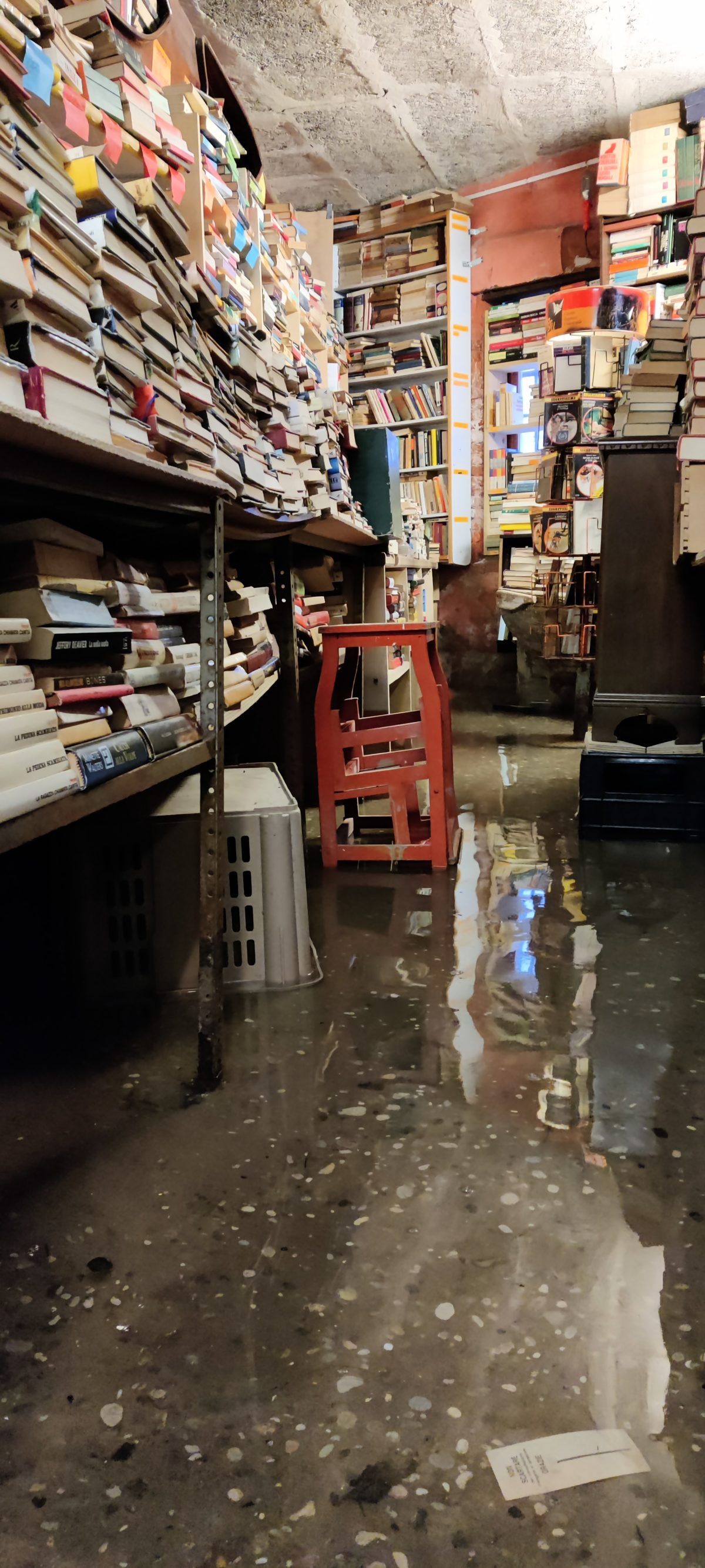 Librería Aqua Alta inundándose - Venecia en 3 días