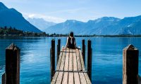 Nerea el embarcadero del castillo de Montreux - Montreux la joya del lago Lemán