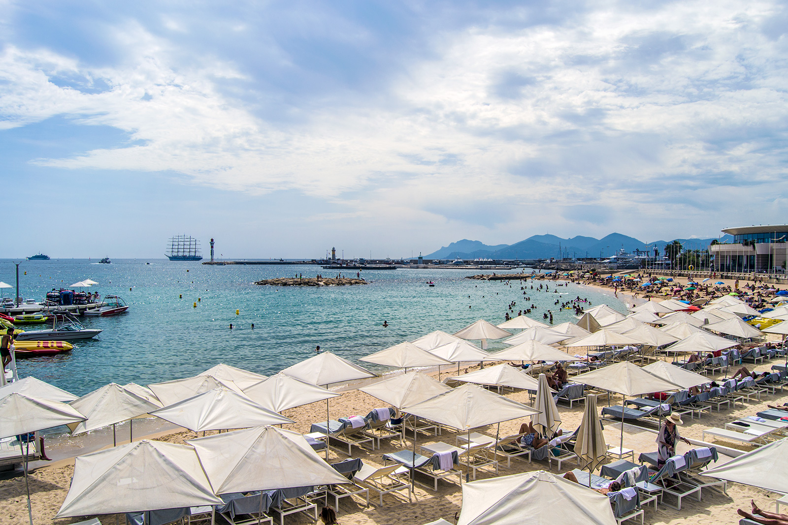 Playa de Cannes - Cannes en un día