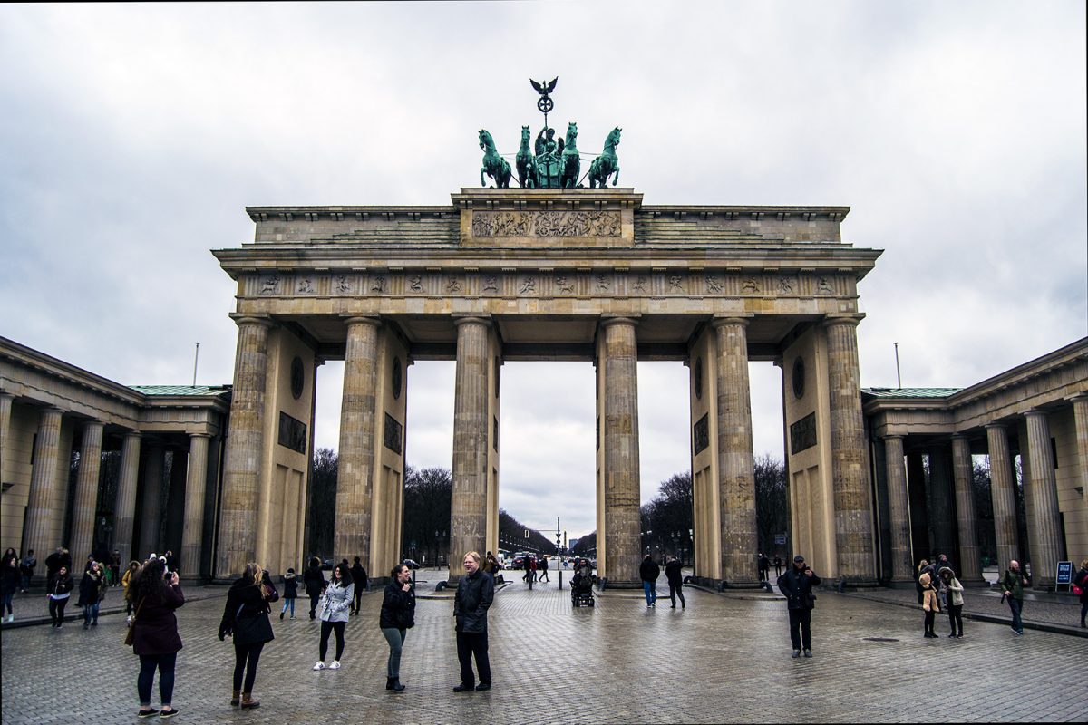 Puerta de Brandemburgo - día 1 en berlín
