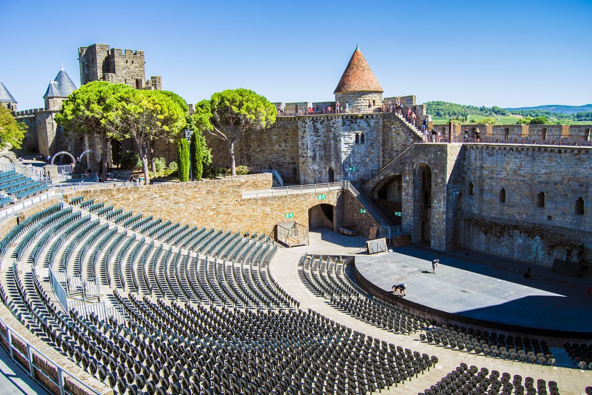 Recorrido por las murallas del Castillo Condal de Carcassonne 8