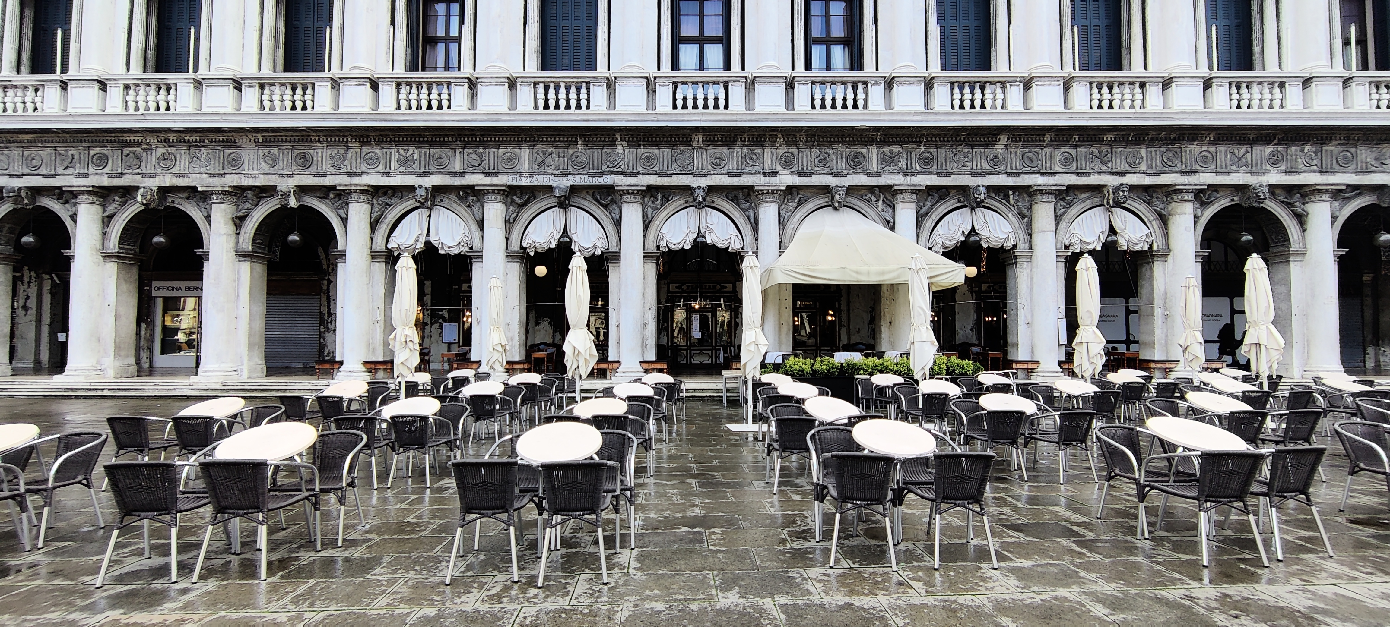 Terraza del Café Florian - Venecia en 3 días