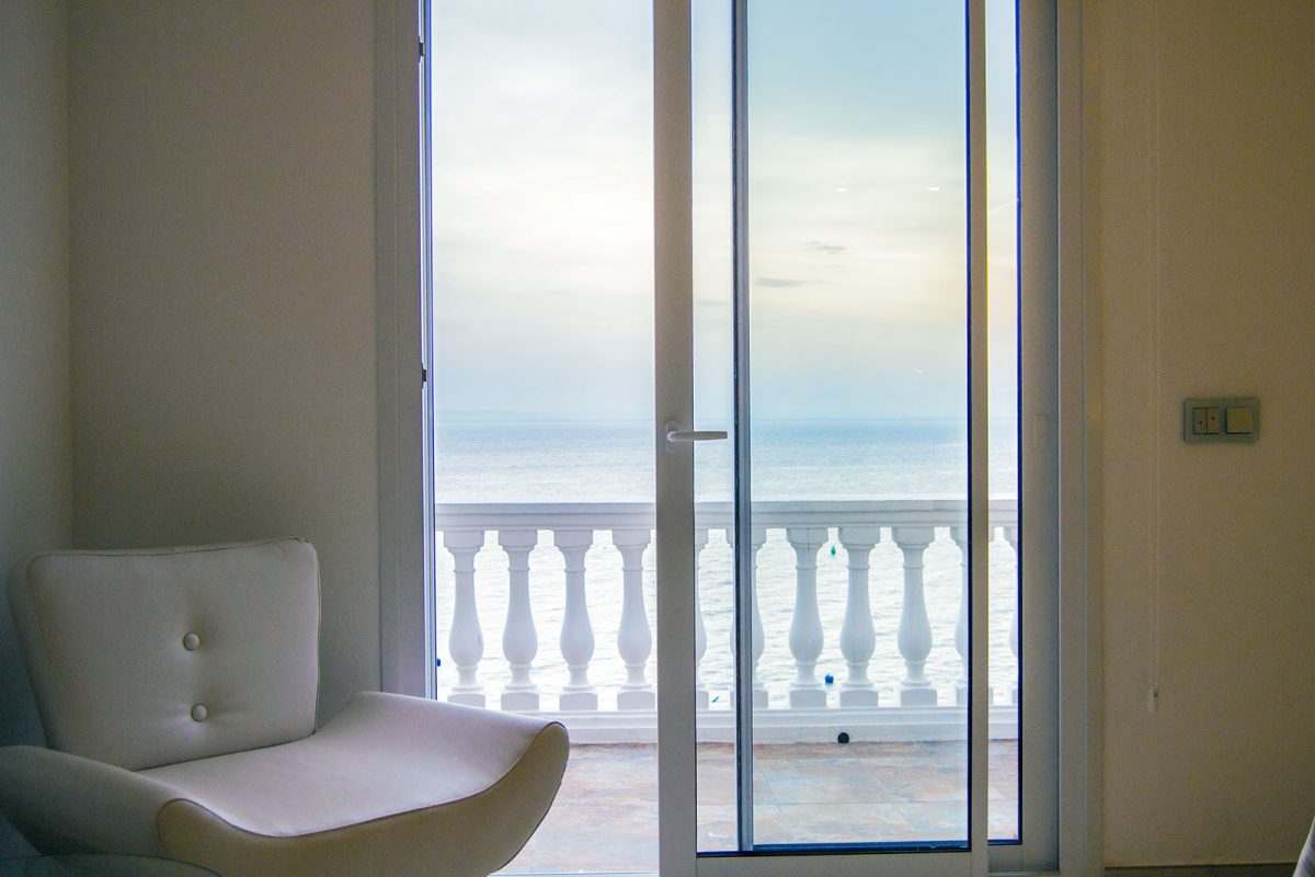 Vistas desde la habitación del Hotel Vistabella - regreso Costa Brava