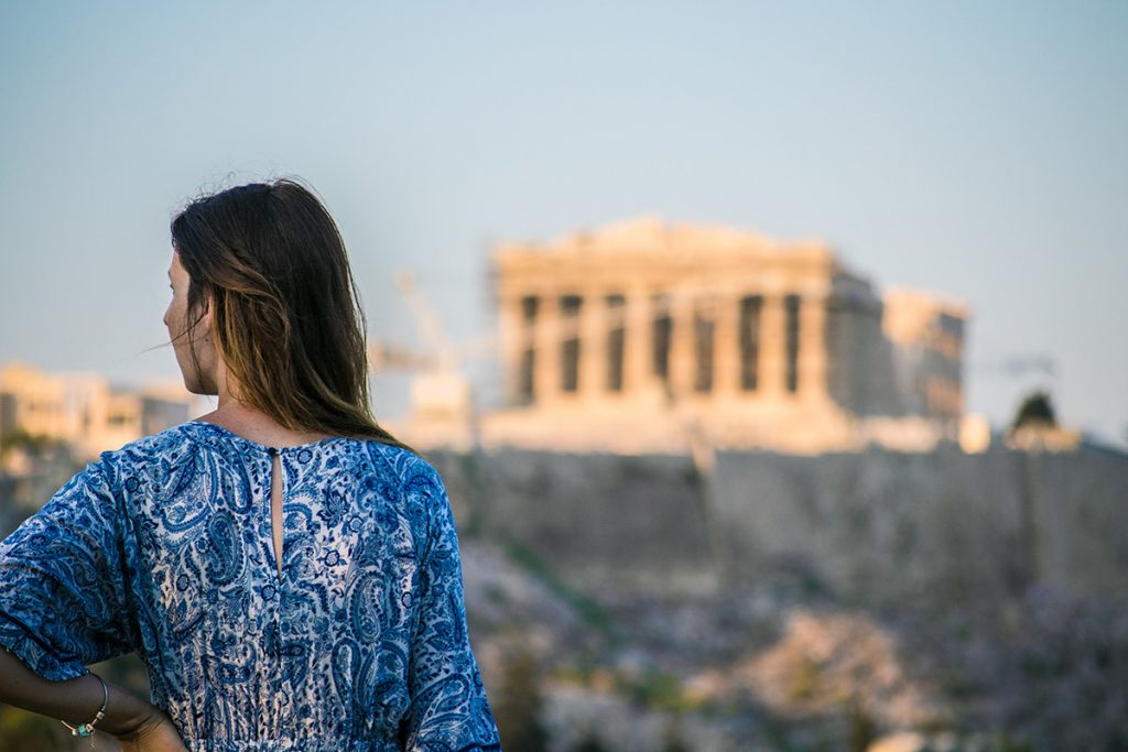 NNerea y Partenón - Athens Photo Tour - formas alternativas de ver Atenas