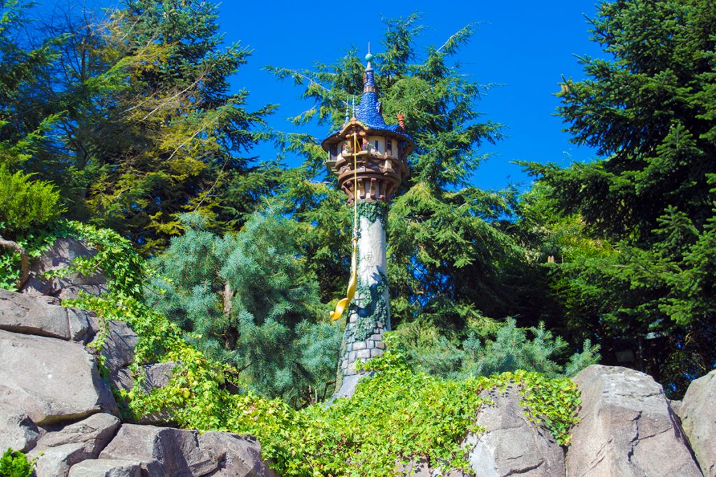 Miniatura del castillo de Rapunzel - Consejos Disneyland París
