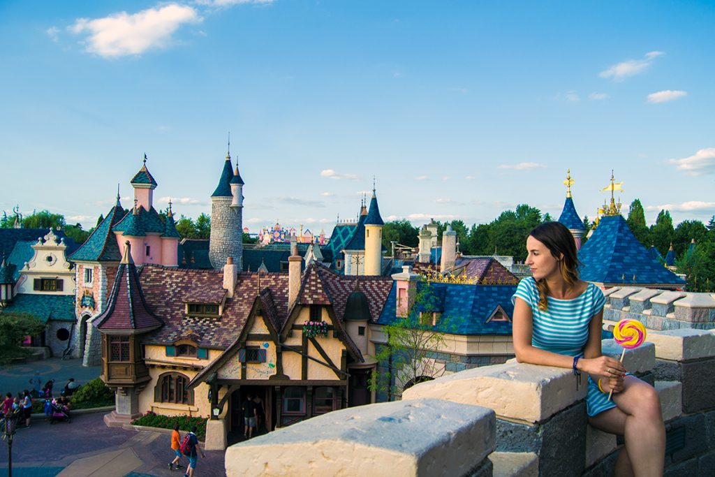 Vistas del reino desde el castillo de Cenicienta - Consejos Disneyland París