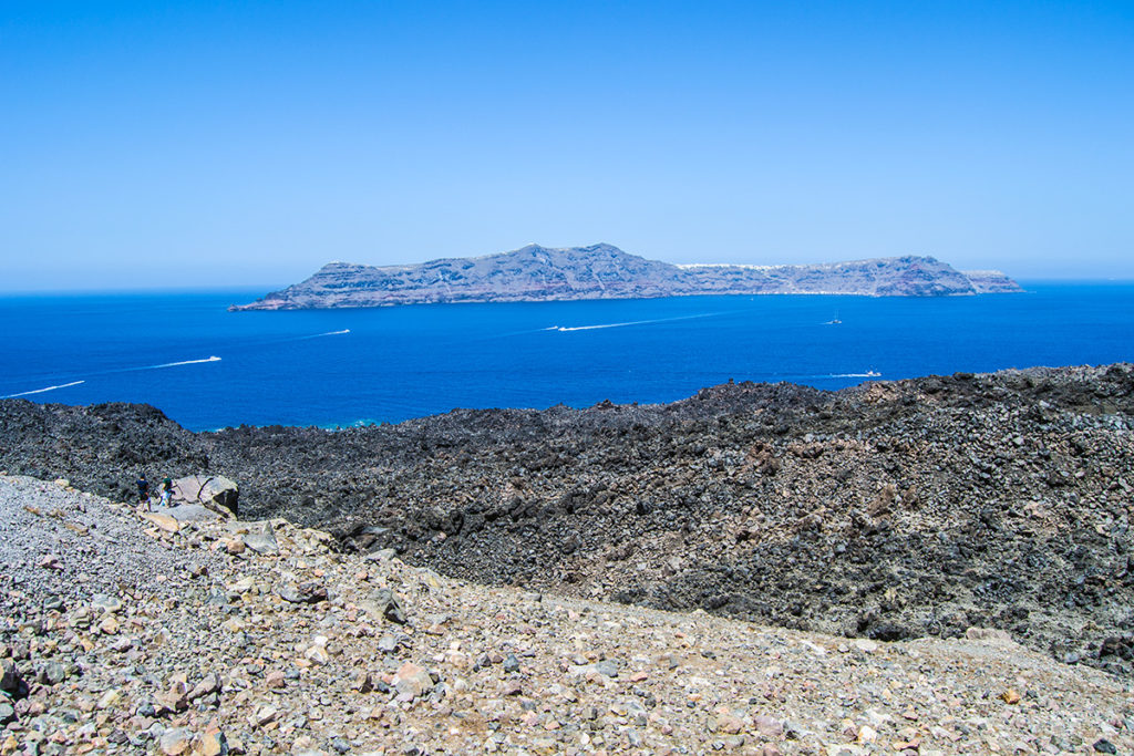 Vistas desde la caldera de Santorini - Descubrir Santorini