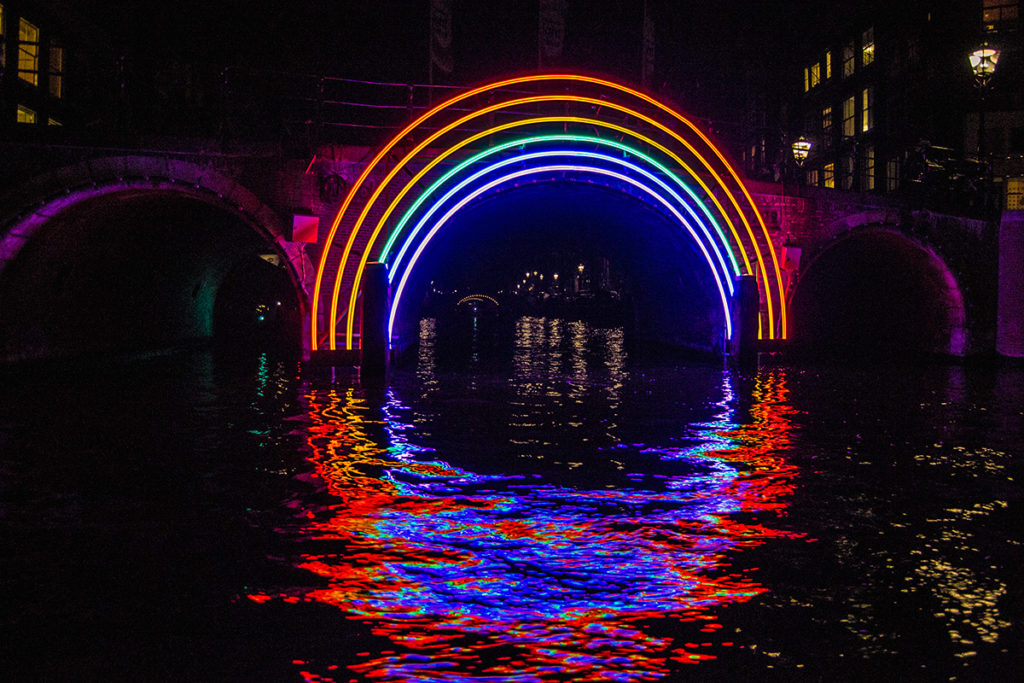 Arcoiris del Water Colors Cruise – Disfrutar Amsterdam
