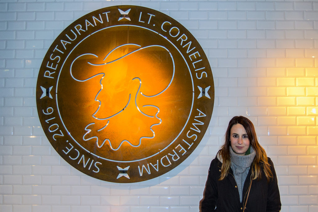 Cena en el restaurante LT. Cornelis – Disfrutar Amsterdam