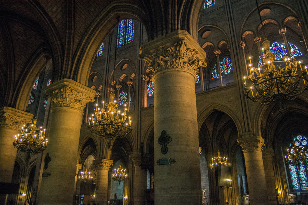 Interior Catedral de Notre Dame – París Pass de dos días