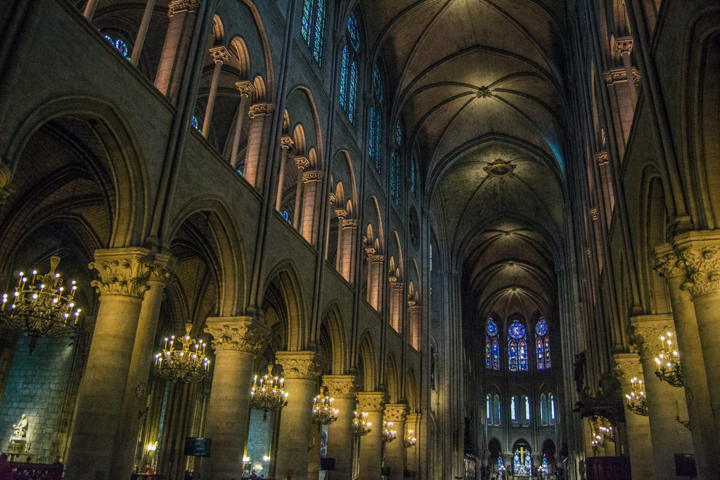 Interior Catedral de Notre Dame - París Pass de dos días