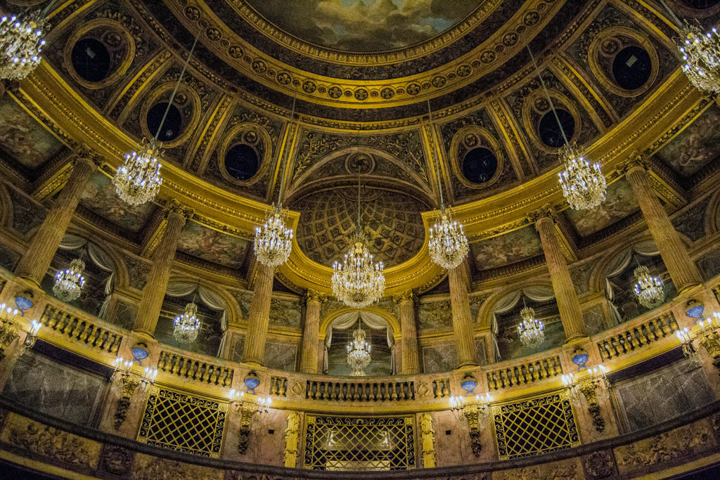 Ópera privada dentro del Palacio de Versalles – Aposentos privados del Palacio de Versalles