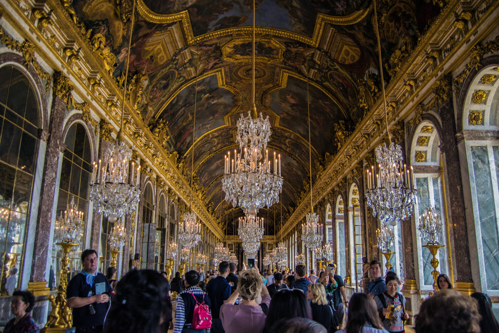 Sala de los Espejos – Aposentos privados del Palacio de Versalles