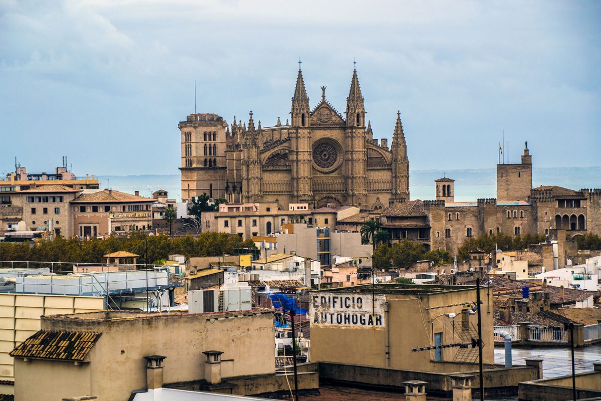 Catedral desde el hotel Nakar - qué ver en Mallorca