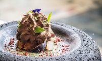 Chocolate Ocumare con higos y café - Restaurantes Mallorca